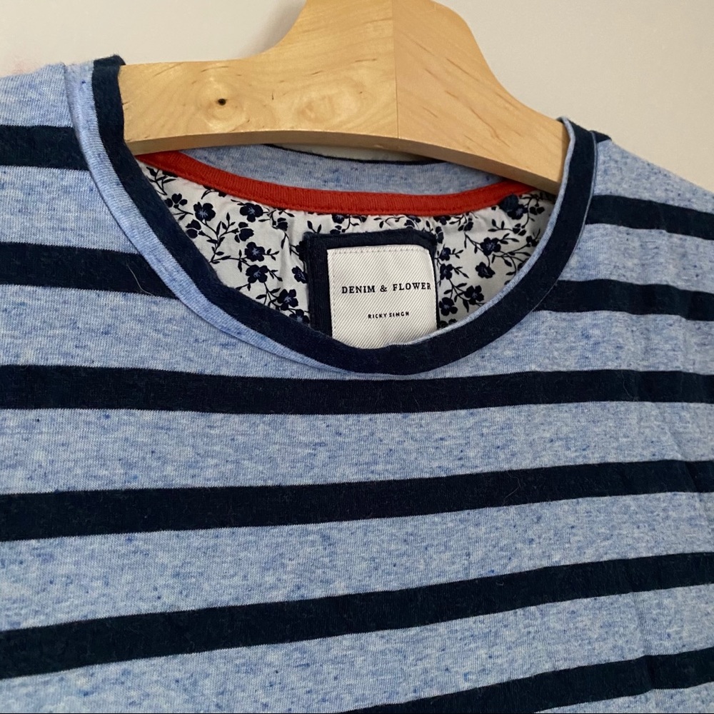 Stripe long sleeve shirt